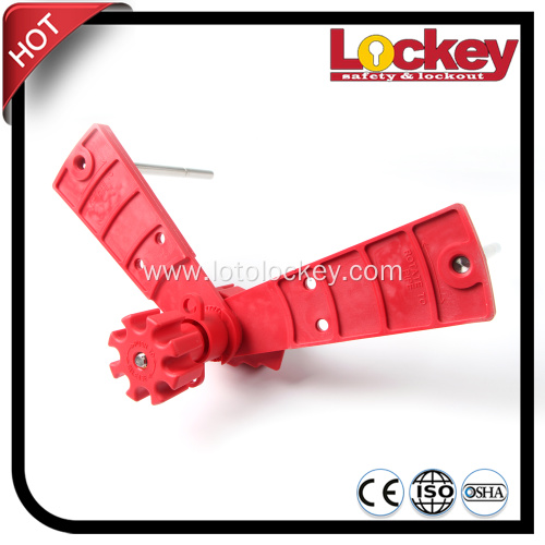 Universal Valve Lockout with Double Blocking Arms